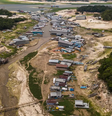 O Amazonas vive uma das secas mais graves de sua história  Foto: Rafa Neddermeyer/Agência Brasil