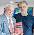 Valter Pomar em encontro com o presidente Lula  Foto: Reprodução via Instagram / Estadão