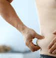 A gordura abdominal pode ser eliminada a partir da adoção de um estilo de vida equilibrado / Foto: Shutterstock  Foto: Saúde em Dia