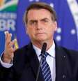 Bolsonaro decidiu manter o compromisso em Goiânia e acompanhou de perto o resultado adverso  Foto: Reprodução / Perfil Brasil