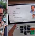 Rodrigo Oliveira, da GR6 Explode, postou e depois apagou registro do voto em São Paulo  Foto: Montagem/Reprodução/Instagram