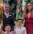 Horas antes de ser preso, Rogério Andrade aparece em imagens de festa de casamento com a família  Foto: Reprodução/Instagram/@afabioladeandrade