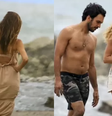 Gisele Bündchen exibiu 'barriguinha' discreta antes de confirmar a gravidez  Foto: MEGA/Page Six