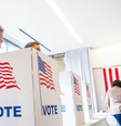 Nos EUA o voto não é obrigatório  Foto: Getty Images