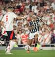 Fotos: Pedro Souza / Atlético - Legenda: Deyverson em ação no duelo entre River Plate e Atlético  Foto: Jogada10