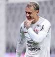  Foto: Rodrigo Coca / Ag. Corinthians - Legenda: Róger Guedes atuou pelo Corinthians de 2021 a 2023 / Jogada10