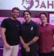 Diego Dutra, Caio Castro e Rafael Corte, sócios JAH   Foto: Divulgação