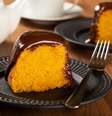 BOLO DE CENOURA SEM GLÚTEN E SEM LACTOSE  Foto: Bake and Cake Gourmet