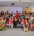 Alunos e professores do Cursinho Popular Elza Soares, gratuito na favela São Remo desde 2023. Iniciativa começou em 2018.  Foto: Divulgação