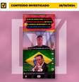 Conteúdo falso foi publicado no TikTok  Foto: Reprodução/Projeto Terra