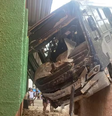 Ônibus bate em muro de creche em Belo Horizonte e deixa 11 feridos  Foto: Corpo de Bombeiros (CBMMG)