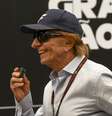 Emerson Fittipaldi durante o GP de São Paulo da Fórmula 1  Foto: JULIO D PAULA/THENEWS2/ESTADÃO CONTEÚDO