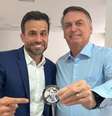 Marçal afirmou que Bolsonaro deveria “tocar a vida” e alertou: se o ex  Foto: presidente não estiver “em paz”, o “pau vai quebrar” -  Reprodução / Perfil Brasil