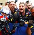 Max Verstappen celebra sua vitória em Interlagos   Foto: Red Bull / X