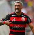 Gabigol brilha em vitória do Flamengo sobre o Atlético –  Foto: Marcelo Cortes / CRF / Jogada10
