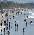 Turista morre afogado em praia de Ubatuba.  Foto: Divulgação/Prefeitura Municipal de Ubatuba / Estadão