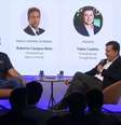 Roberto Campos Neto, presidente do Banco Central e Fábio Coelho, presidente do Google Brasil  Foto: Reprodução