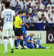 Neymar sente possível nova lesão em partida do Al Hilal  Foto: Getty Images/Yasser Bakhsh