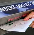 Eleitor deposita seu voto em centro de votação em Doylestown, Pensilvânia, em 31 de outubro de 2024  Foto: Getty Images / BBC News Brasil