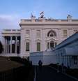 Uma vista da Casa Branca um dia antes da eleição presidencial dos EUA em Washington, EUA, 4 de novembro de 2024.  Foto: REUTERS/Nathan Howard