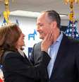 Kamala Harris e seu marido, Doug Emhoff  Foto: Instagram | @douglasemhoff