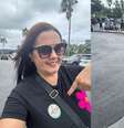 Brasileira Cláudia Madeiro afirmou que enfrentou a maior espera em fila desde que começou a votar nos Estados Unidos, há mais de uma década  Foto: Arquivo Pessoal