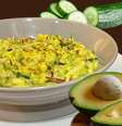 SALADA DE PEPINO E ABACATE  Foto: Bake and Cake Gourmet