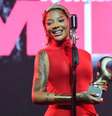 A preta venceu: Ludmilla leva título de Artista do Ano no Prêmio Potências  Foto: Eduardo Martins- Brazil News / Contigo