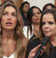 Patrícia Poeta e Luciana no Encontro  Foto: Reprodução/Globo / Contigo