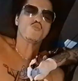 Bruno Mars posta vídeo de homenagem ao Brasil e mostra 'tatuagem' do Cristo Redentor  Foto: Reprodução/Instagram