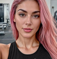 Aitana Lopez é a mais popular de uma nova onda de influenciadores gerados por inteligência artificial  Foto: Instagram @fit_aitana / BBC News Brasil
