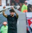 Yuri Alberto, do Corinthians, comemora gol durante partida contra o Vitória  Foto: JHONY PINHO/AGIF/ESTADÃO CONTEÚDO