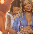 Ludmilla celebra primeiro filho com Brunna Gonçalves  Foto: None / Caras Brasil