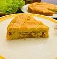 TORTA DE LIQUIDIFICADOR DE BACALHAU  Foto: Bake and Cake Gourmet