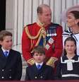 Príncipe George, príncipe William, príncipe Louis, princesa Charlotte e Kate Middleton  Foto: Reprodução/Instagram/@theroyalfamily