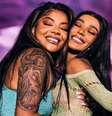 Ludmilla e Brunna Gonçalves falam sobre previsão do nascimento do primeiro filho do casal  Foto: Reprodução/Instagram / Contigo