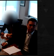 Antônio Vinicius Gritzbach em audiência com o Ministério Público  Foto: Reprodução/Fantástico