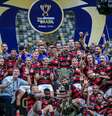 Flamengo celebra o pentacampeonato da Copa do Brasil com vitória na final sobre o Atlético-MG  Foto: DINHO SANTOS/UAI FOTO/ESTADÃO CONTEÚDO