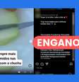 Vídeo engana ao afirmar que suco de chuchu é capaz de eliminar uma série de sintomas  Foto: Reprodução/Instagram / Estadão