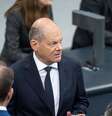 O atual chanceler federal, Olaf Scholz, e o líder oposicionista da CDU, Friedrich Merz   Foto: DW / Deutsche Welle