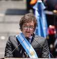O governo do presidente javier Milei tomou medidas austeras para recuperar a economia da Argentina  Foto: Noticias Argentinas / Perfil Brasil