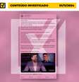 Conteúdo falso foi publicado no X  Foto: Reprodução/Comprova