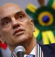 O ministro do STF Alexandre de Moraes (foto de arquivo): "Não existe possibilidade de pacificação com anistia a criminosos"  Foto: DW / Deutsche Welle