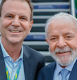 Eduardo Paes e Lula   Foto: X