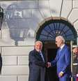 Lula e Biden se encontraram na Casa Branca em fevereiro de 2023, quando a promessa de recursos para a Amazônia não se cumpriu  Foto: Ricardo Stuckert/PR / BBC News Brasil