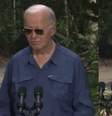 Joe Biden vira meme nas redes sociais após caminhar em direção à floresta  Foto: Reprodução/Redes Sociais