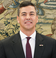 O presidente do Paraguai, Santiago Peña  Foto: Reprodução/Getty Images