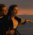 Leonardo DiCaprio e Kate Winslet relembraram o casal Jack e Rose, de 'Titanic', 27 anos após o filme  Foto: Paramount Pictures/Divulgação / Estadão