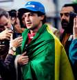Gabriel Leone interpreta Ayrton Senna na nova série da Netflix  Foto: Netflix / BBC News Brasil