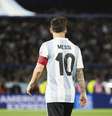 Messi.   Foto: Divulgação/X/@Argentina / Esporte News Mundo